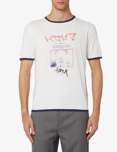 Футболка танкист шигацу с принтом Our Legacy, белый