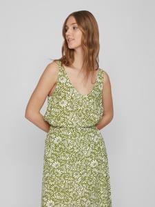 Топ Vila Ärmelloses V Ausschnitt Oberteil VILISE, зеленый