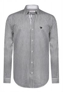 Felix Hardy Рубашка на пуговицах Regular fit в черном цвете