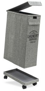 Корзина для белья Dunedesign, 66x21,5 см, серый