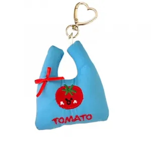 Милый плюшевый кулон в виде сумки для покупок высотой 8,5 см LOGISTAR, синий-Tomato Plush Bag Pendant