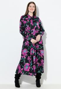 Платье Ulla Popken LONG SLEEVE , Raspberry/Berry