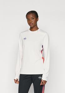 Топ Nike Performance CREW TOP, Sail/Dark Concord/Off-White
