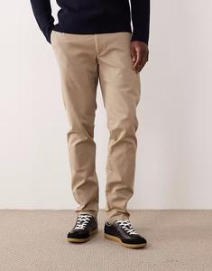 Узкие брюки Barna светло-бежевого цвета Mango