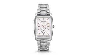 EMPORIO ARMANI Часы Wrist Watch Quartz Movement Stainless Steel Strap 32mm White Dial Men's Watch ARS8354, White Dial