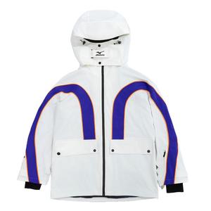 Мужская и женская белая футболка Mizuno