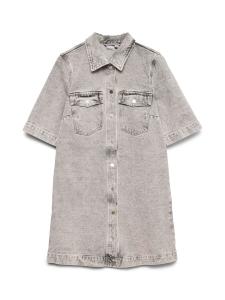 Платье-рубашка VERO MODA, серый деним