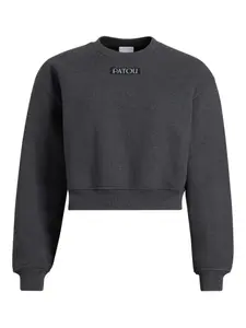 Толстовка с логотипом PATOU, серый