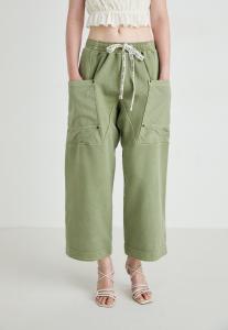 Брюки Free People PULL ON, Oil Green/Khaki