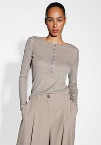 Топ OPUS SLIM FIT, Warm Taupe/Taupe