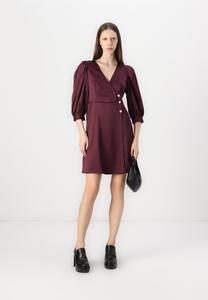 Повседневное платье VMSELMA 3/4 SHORT DRESS Vero Moda, бордовый