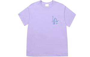 Футболка унисекс с логотипом бейсбола пурпурная MLB