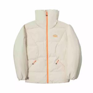 LiNing Женская пуховая куртка овсяного серого цвета, Oat Gray