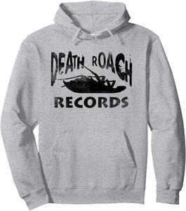 Толстовка Death Roach Records, серая Papa Roach