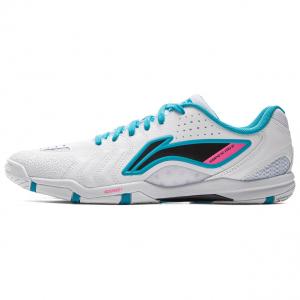 Кроссовки для настольного тенниса Hawkeye 3.0 PRO, унисекс, низкие LINING, Standard White/Dolphin Blue/Black