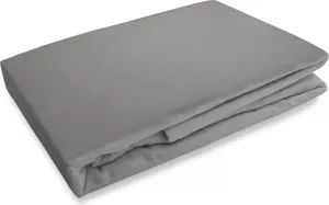 Простыня фланелевая на резинке 90х200 Серая Darymex