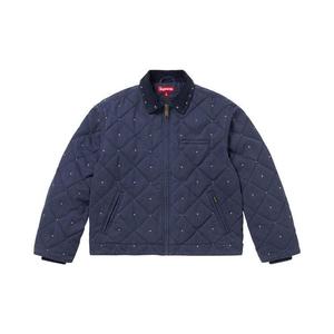 Куртка Supreme x B.B. Simon Quilted Work Jacket, Navy