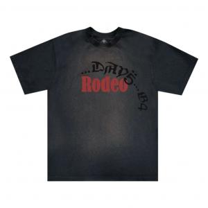 Футболка Sp5der x Cactus Jack от Трэвиса Скотта "Дни до родео", цвет "Индиго"