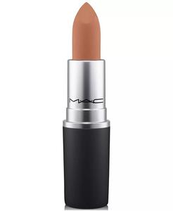 Пудровая губная помада Kiss Mac, цвет Impulsive (warm brown)