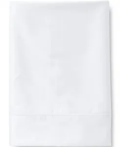 Простыня из высококачественного сатина Supima с плотностью 400 TC Lands' End, белый
