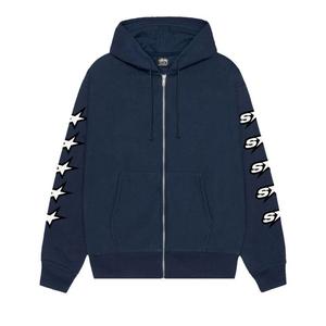 Худи Stussy Speedway Zip Hoodie, Navy