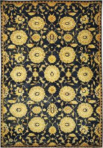 Ковер для пола SAFAVIEH, 122 x 183 см, Samarkand Collection, Assorted, Handmade Traditional Oriental Wool, идеален для помещений с высокой проходимостью: прихожая, гостиная, спальня (SR813A)