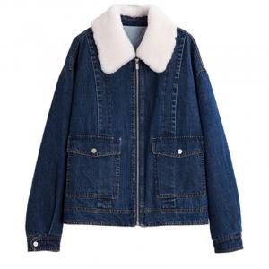 ELLE Джинсовая куртка Women's Denim Blue