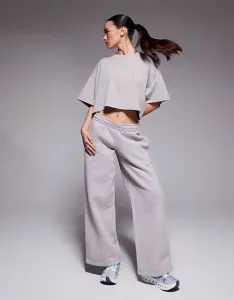 4505 Petite Icon Rest Day тяжелые джоггеры из хлопка плотностью 440 г/кв.м. цвета ясеня