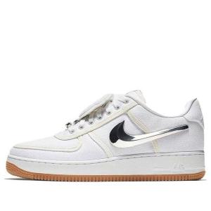 Кроссовки x travis scott air force 1 Nike, белый