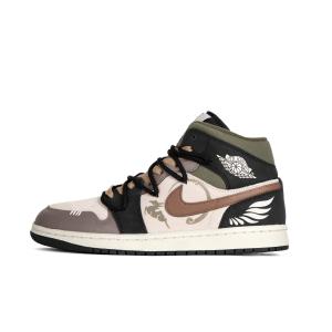 Кроссовки Air 1 Mid top Vintage мужские Jordan, черный