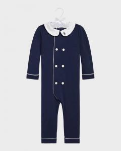 Двубортный комбинезон с вышивкой для мальчика, размер 3–24 мес. Ralph Lauren Childrenswear