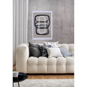 Наволочка Stone Apelt, антрацит