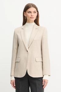 Куртка из смесовой шерсти Marella, бежевый