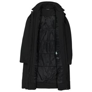 Женское пальто-парка с принтом «анютины глазки» Jeanne Baret, Nero