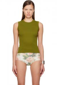 Flore Flore Зеленая майка Эсме