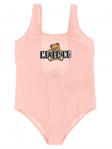 Слитный купальник 'Moschino Teddy Bear' MOSCHINO KID TEEN, розовый