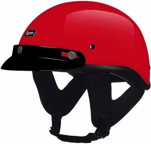 Мотоциклетный шлем-полуоболочка, одобренный DOT/ECE, шлем-джет, шлем-шапочка для скутера, шлем для мопеда, шлем для чоппера, винтажный шлем для мужчин и женщин XELLOM, 4