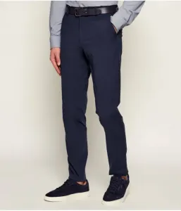 Брюки чинос P-GeniusJ slim fit Boss, темно-синий