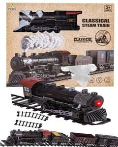 Поезд Электропоезд Отпускает Паровоз Паровоз PakaNiemowlaka