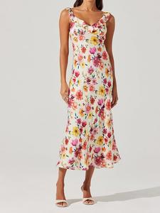 Платье Зои Astr The Label, мультиколор