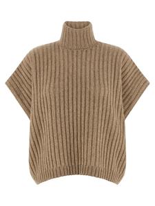 Кашемировый жилет Brunello Cucinelli, бежевый