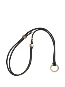 Кожаный шнурок для очков с деталями Molini Brunello Cucinelli, розовый