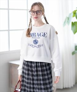 Толстовка с воротником и вышитым логотипом