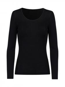 Рубашка с длинными рукавами черного цвета Mey