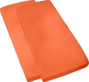 Простынь на подгонке REDBEST 2er-Pack 209150, 70x1x120-140 см, оранжевый