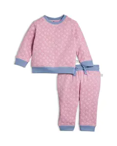 Детская толстовка и спортивные штаны для девочек. Stella Mccartney, розовый