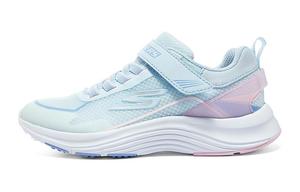 Дышащие низкие детские кроссовки для бега Skechers Kids, синий/розовый