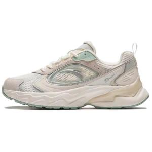 Кроссовки ANTA Lifestyle Shoes Women's Low-top, белый/зеленый