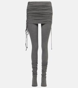 Джерси комбинезон The Attico, Dark Grey Melange