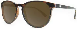 Поляризованные солнцезащитные очки Knockaround Mai Tais для женщин и мужчин - защита от УФ-излучения UV400, Tortoise Shell / Amber